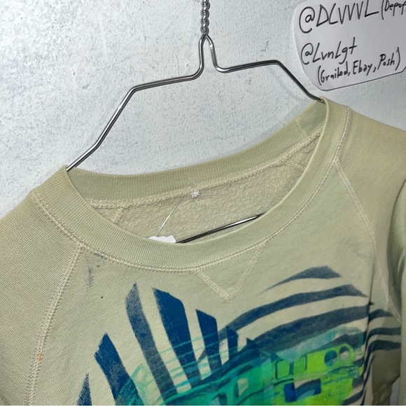 (1 of 1) BMW E30 Psychedelic Original Art dcvvvl crewneck upcycled custom - Picture 5 of 6